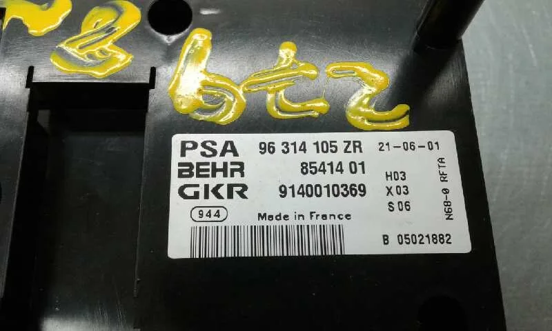 Mando Climatizador para Citroën Xsara Picasso