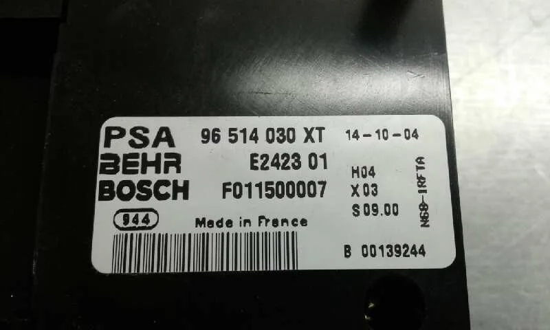 Mando Climatizador para Citroën Xsara Picasso