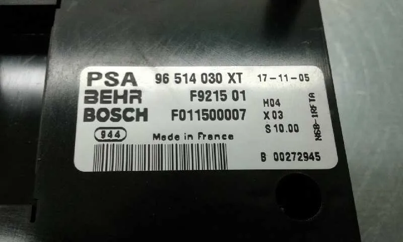 Mando Climatizador para Citroën Xsara Picasso