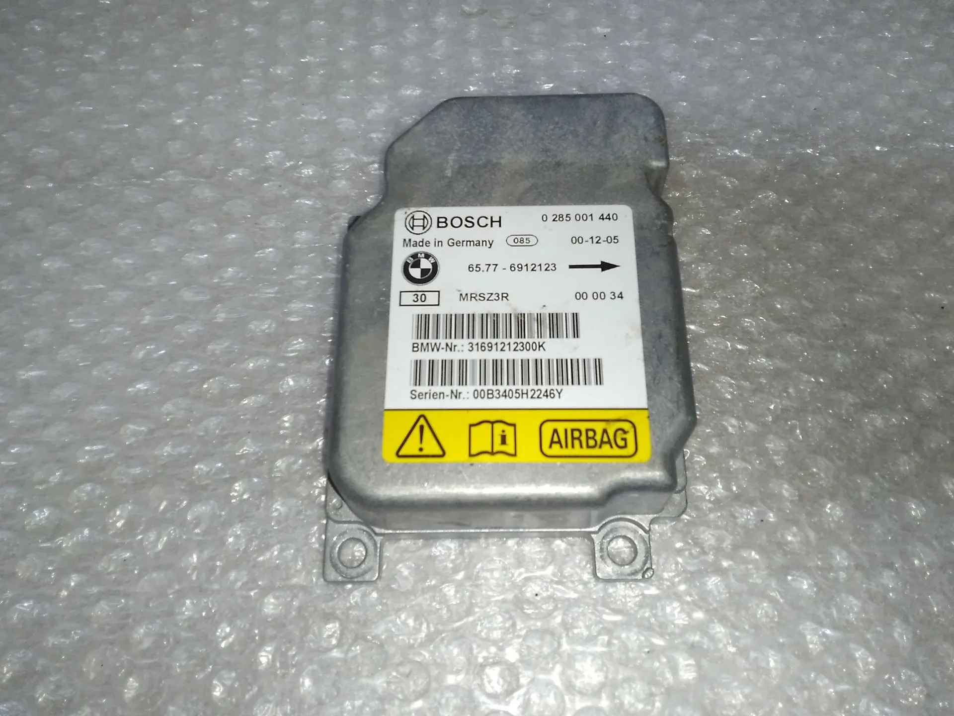 Kit Airbag para Bmw Serie 3 Coupe (E46)