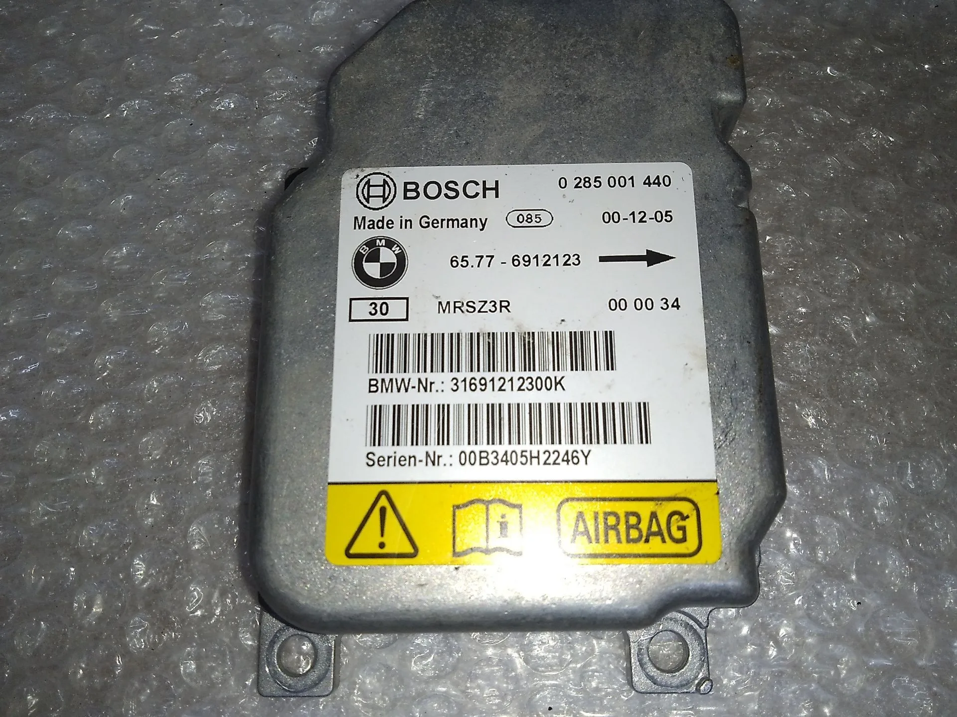 Kit Airbag para Bmw Serie 3 Coupe (E46)