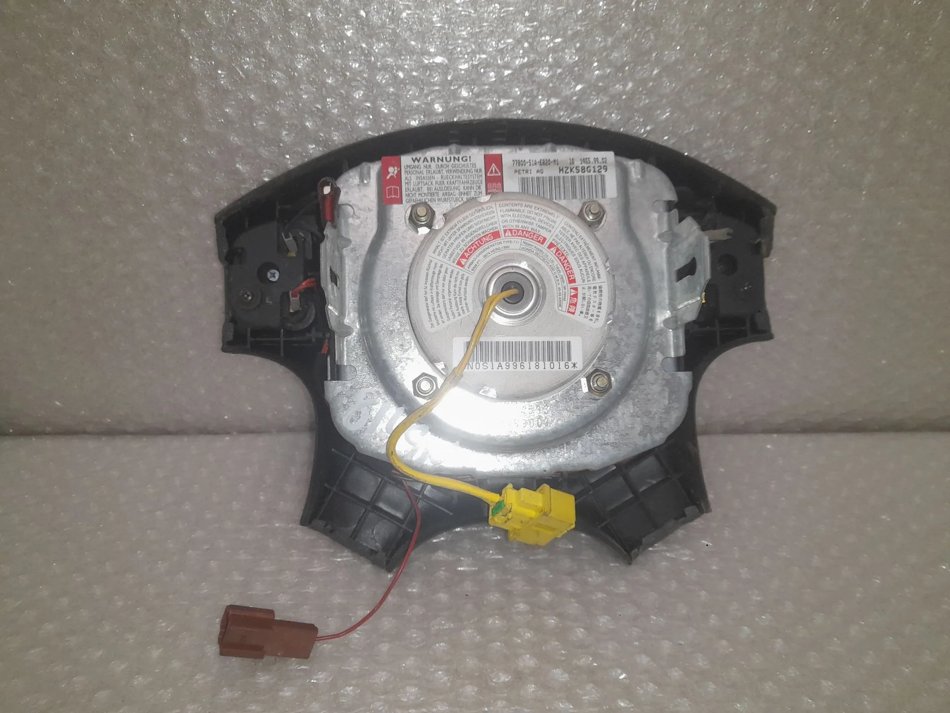 Kit Airbag para Honda Accord Berlina (Cg7-9/Ch1-7)