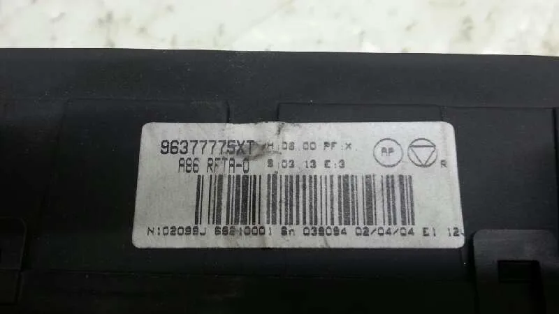Mando Climatizador para Citroën C3
