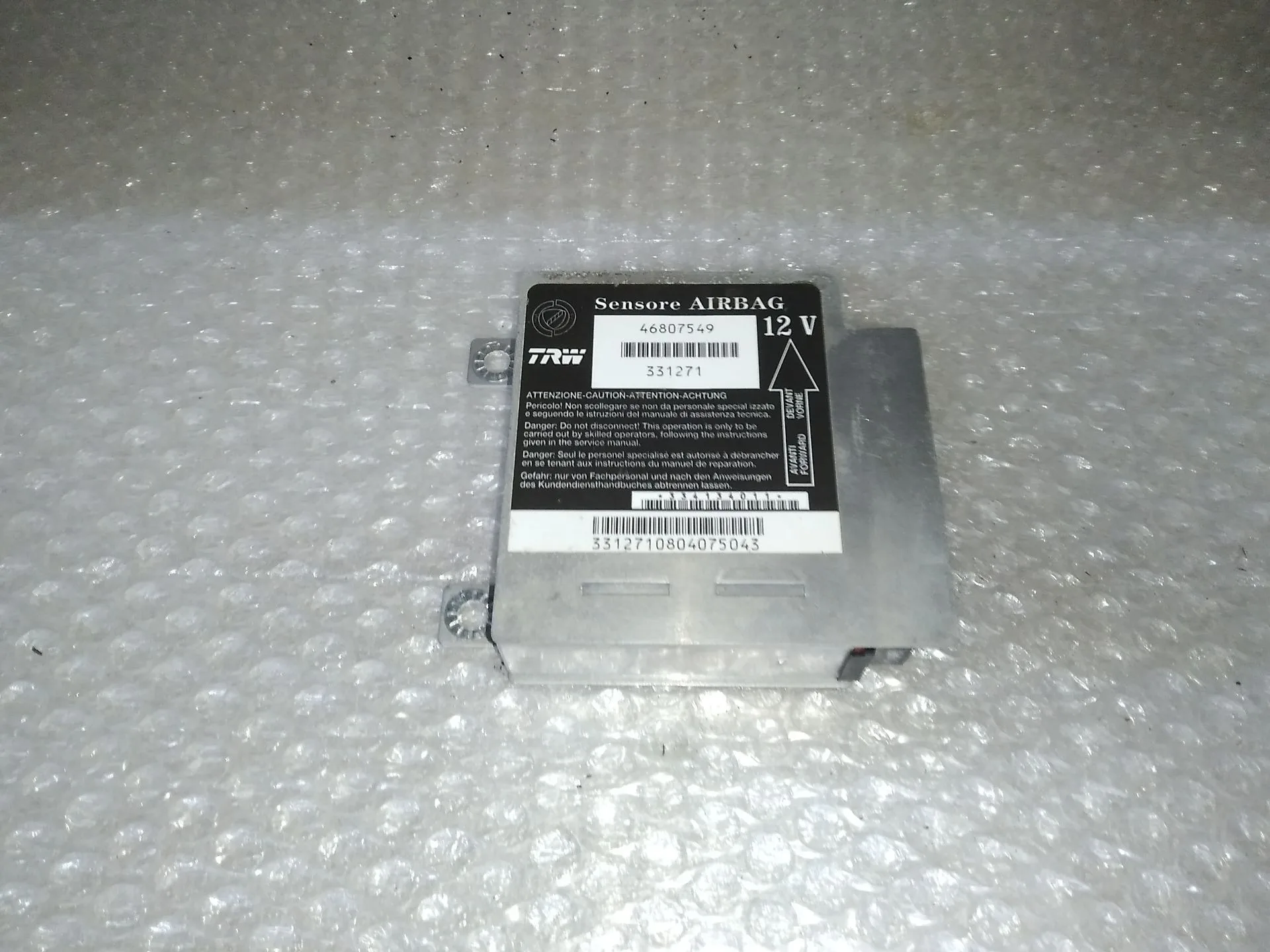 Airbag Delantero Izquierdo para Fiat Panda (169)