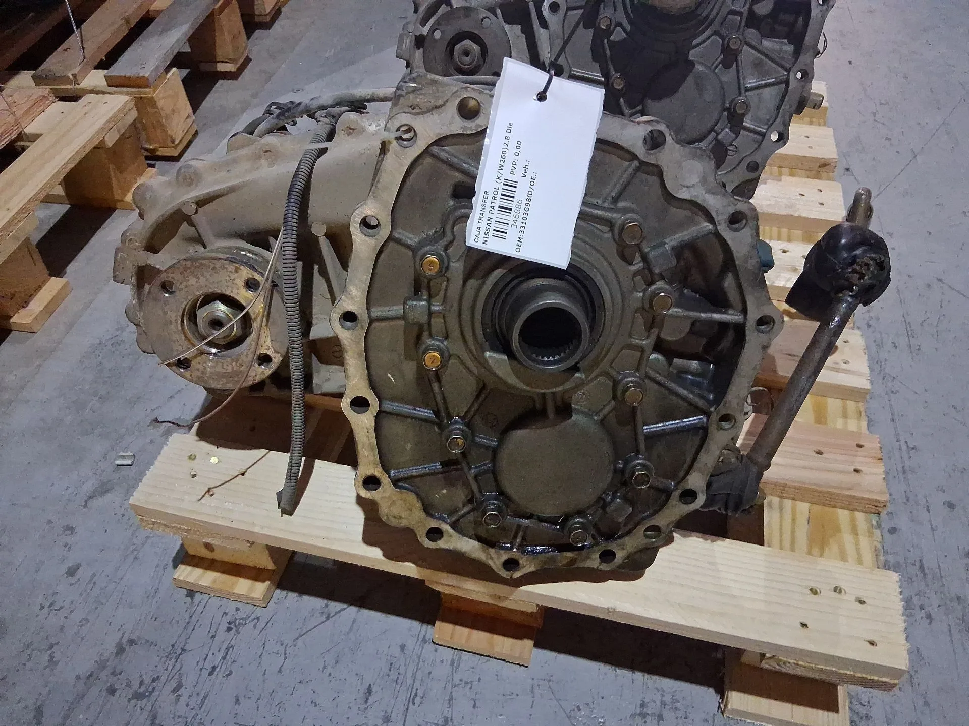 Caja Transfer para Nissan Patrol (K/W260)