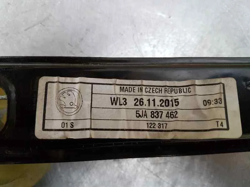 Elevalunas Delantero Derecho para Seat Toledo (Kg3)