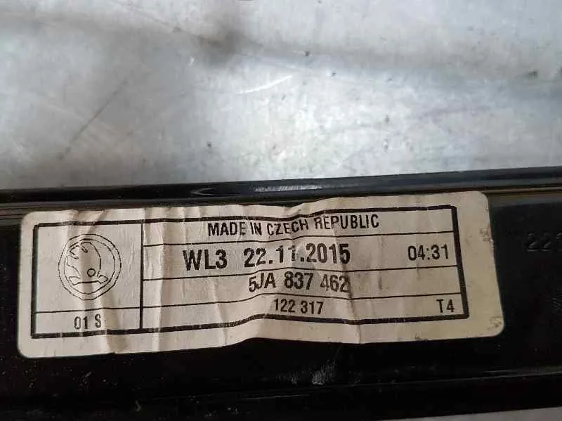 Elevalunas Delantero Derecho para Seat Toledo (Kg3)