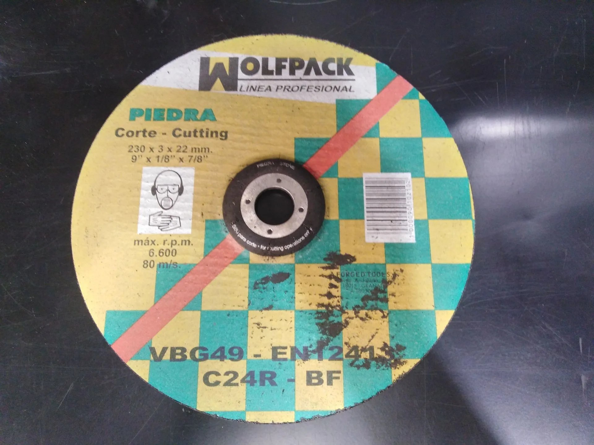 Disco Wolfpack para Herramienta -
