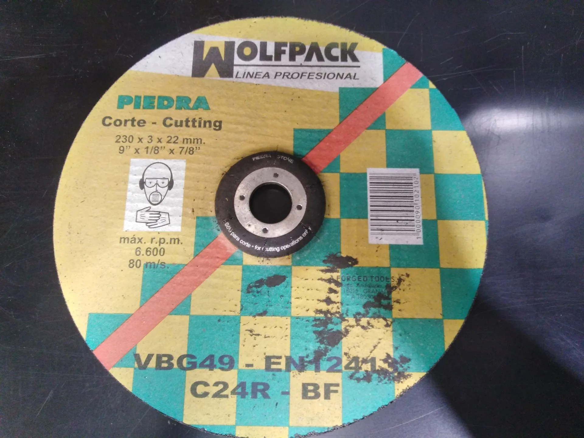 Disco Wolfpack para Herramienta -
