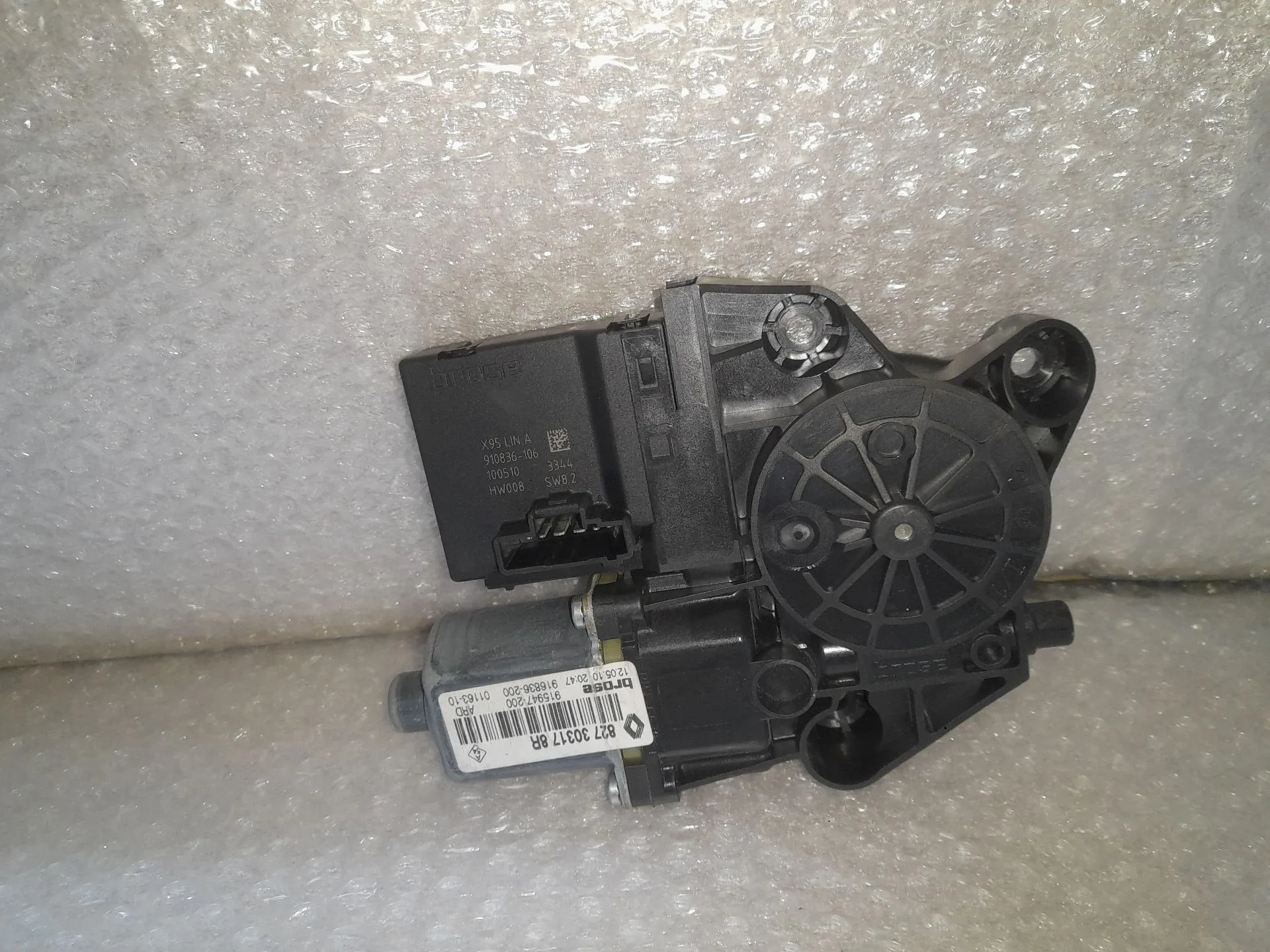 Motor Elevalunas Trasero Derecho para Renault Scenic Iii