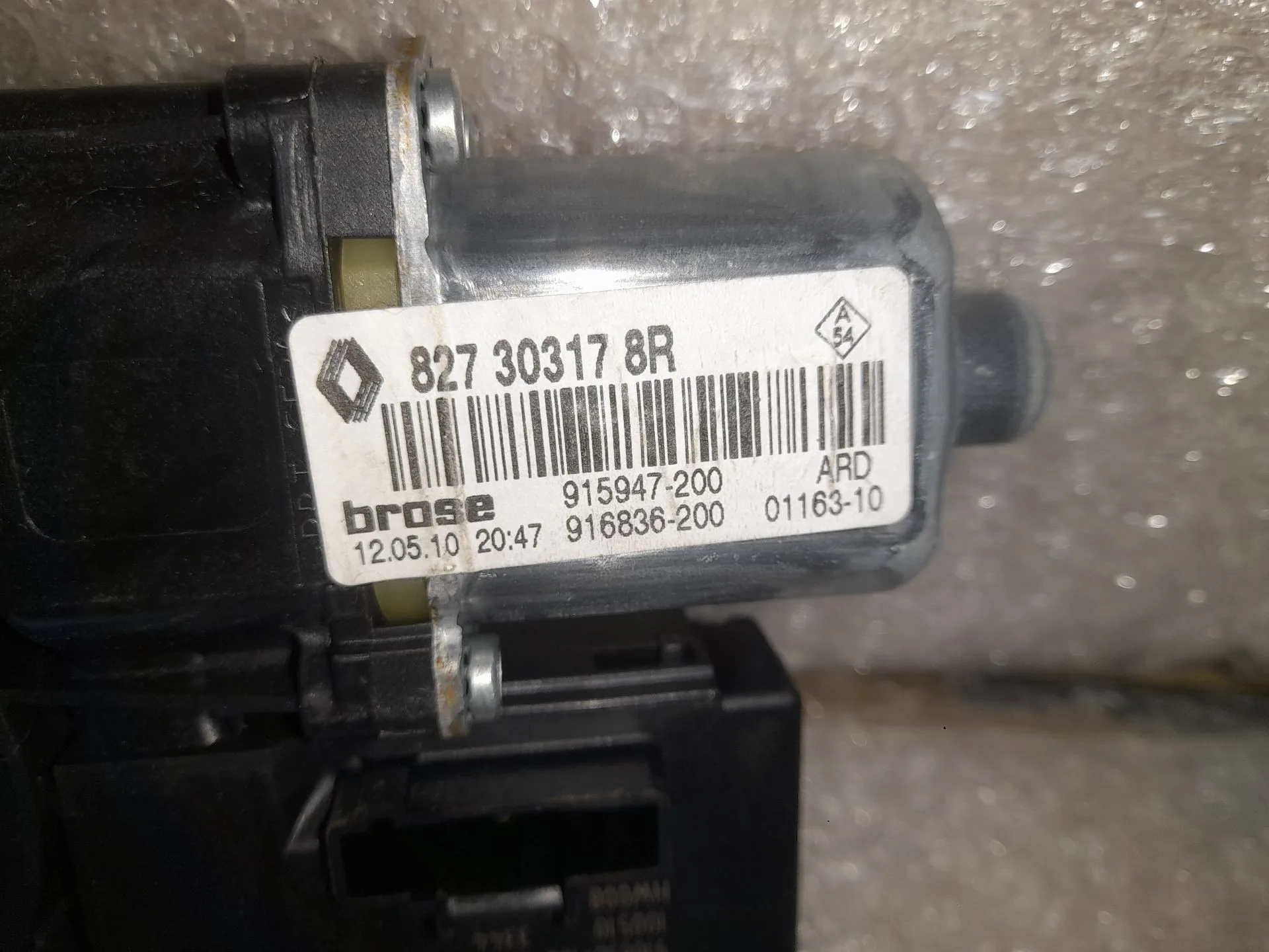 Motor Elevalunas Trasero Derecho para Renault Scenic Iii