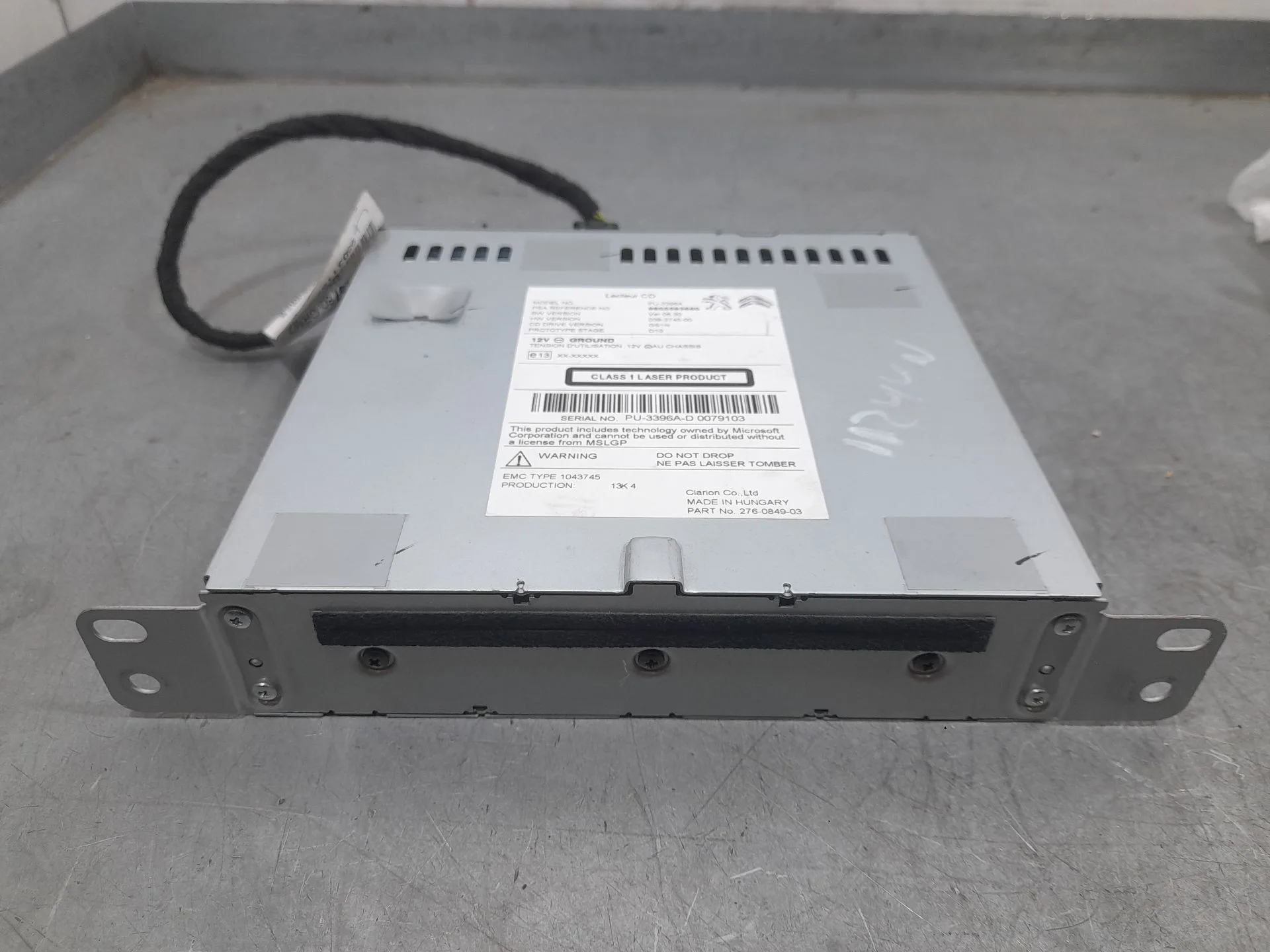 Sistema Audio / Radio Cd para Peugeot 308