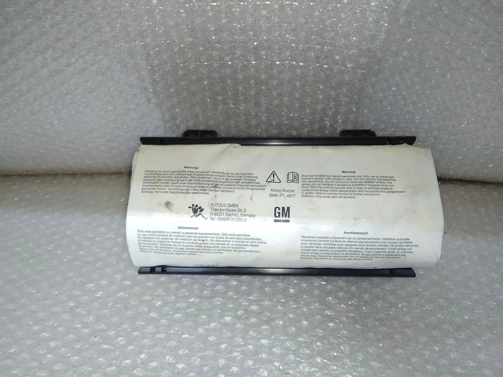 Kit Airbag para Opel Meriva