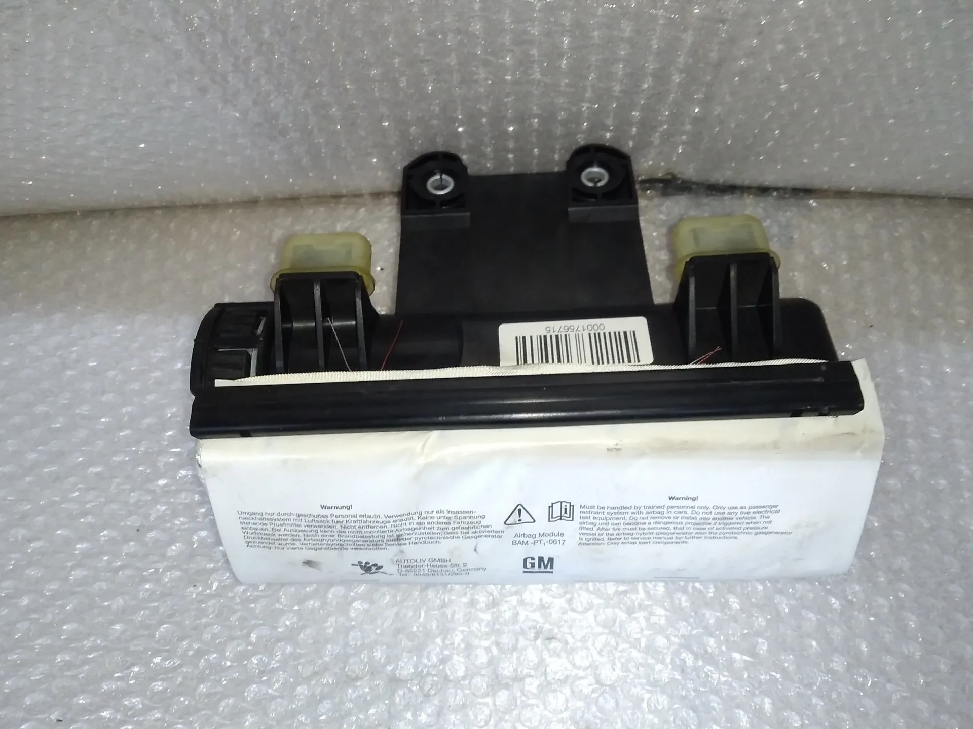 Kit Airbag para Opel Meriva