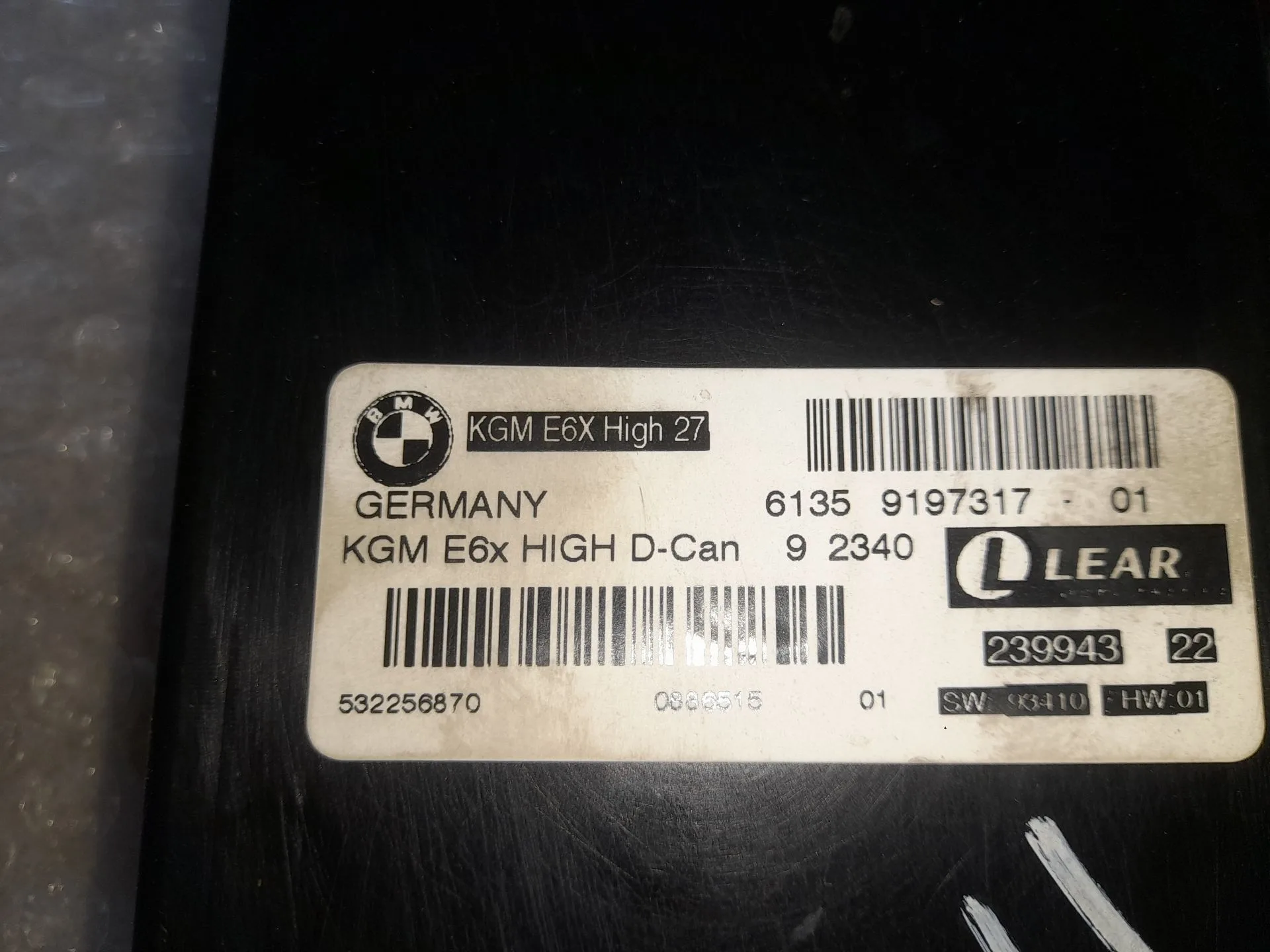 Modulo Electronico para Bmw Serie 5 Berlina (E60)