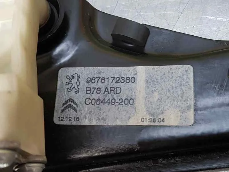 Elevalunas Trasero Derecho para Citroën C4 Picasso