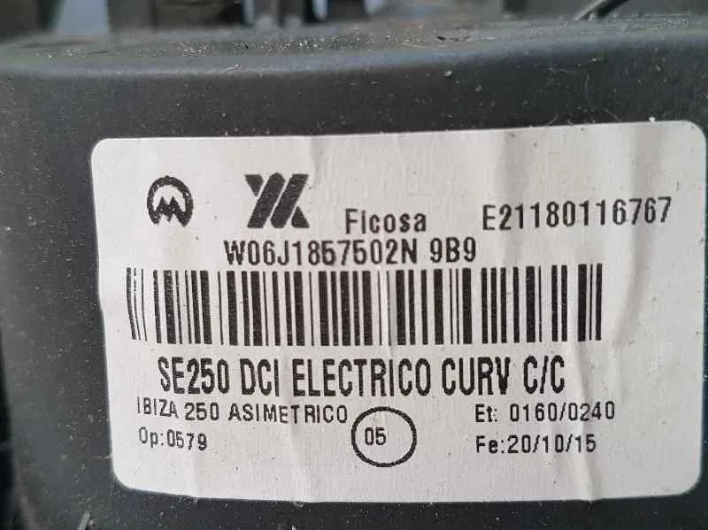 Retrovisor Derecho para Seat Ibiza (6P1)