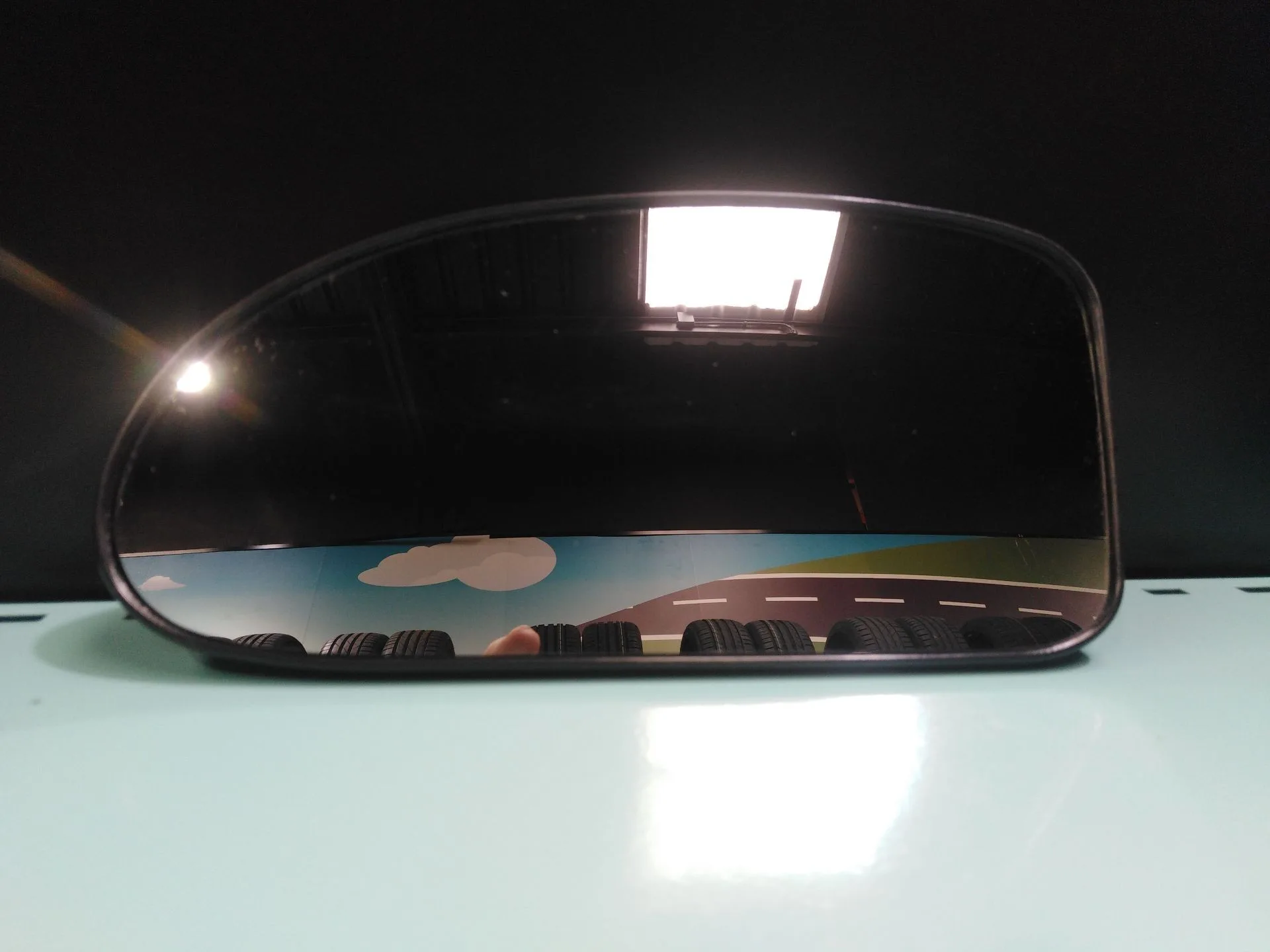 Cristal Retrovisor Izquierdo para Ford Focus Berlina (Cak)
