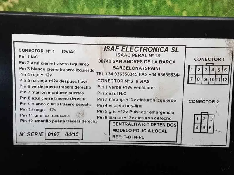 Rotativo - Puente Luces para Citroën C4 Picasso