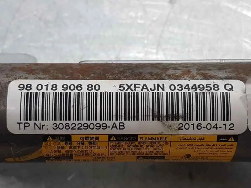 Airbag Cortina Delantero Derecho para Citroën C4 Lim.