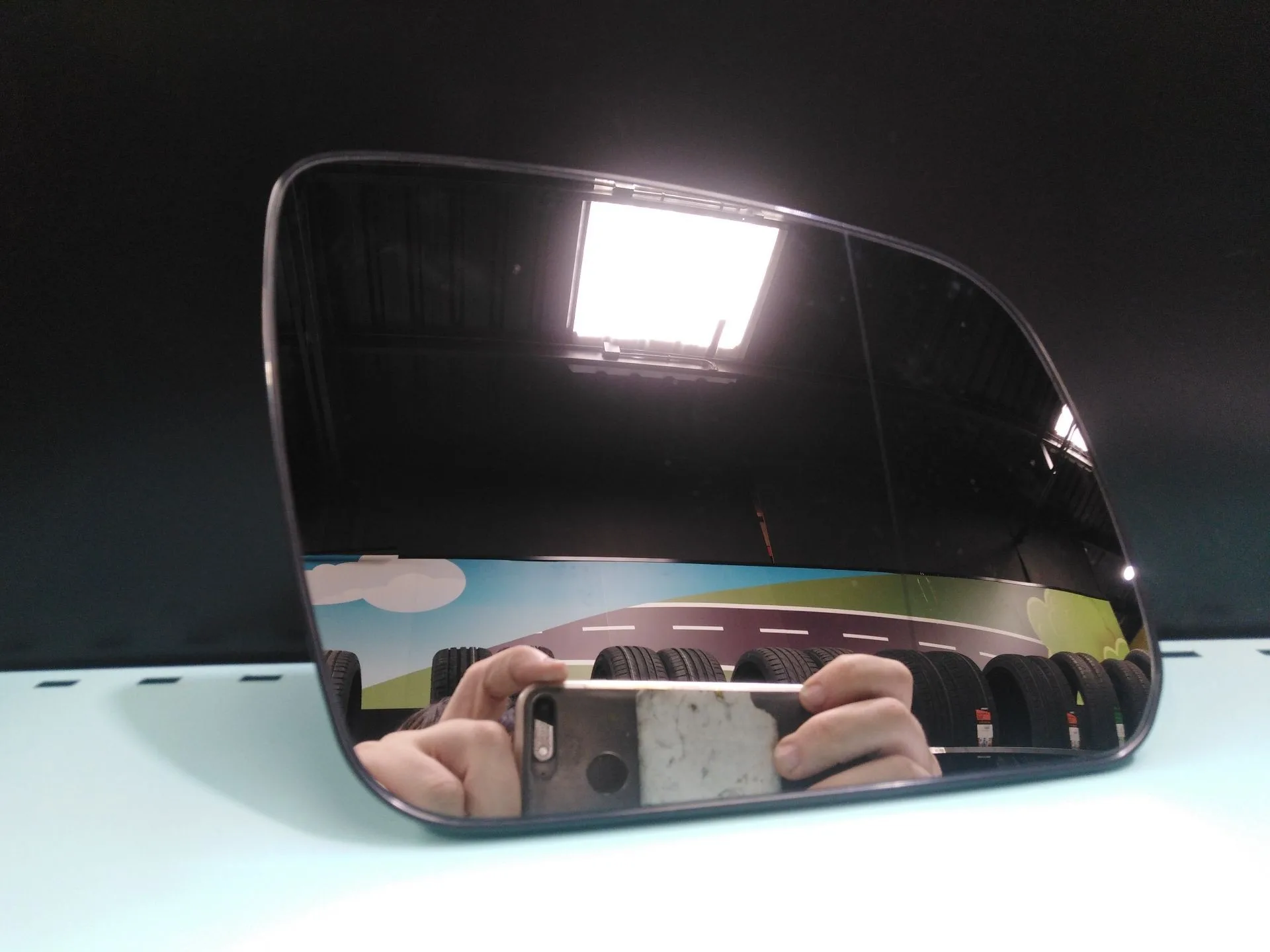 Cristal Retrovisor Derecho para Mercedes-Benz Clase C (W204) Berlina