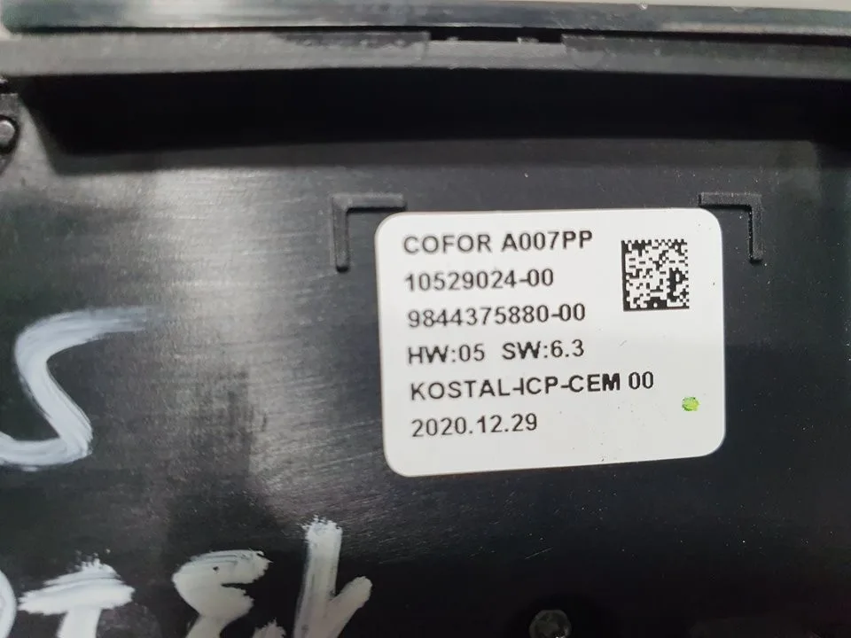 Mando Climatizador para Citroën C4