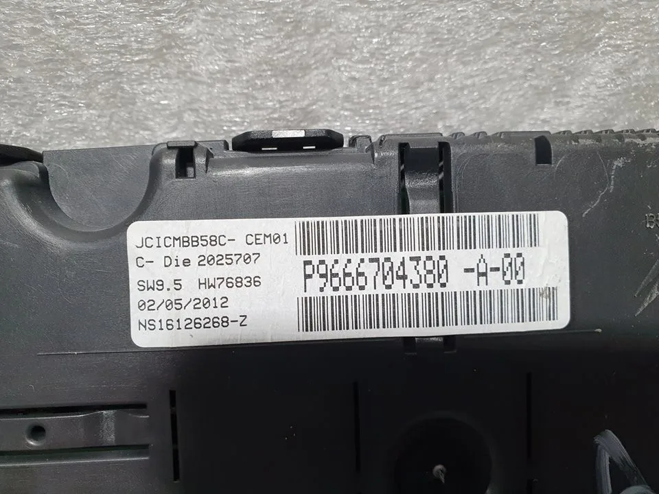 Cuadro Instrumentos para Citroën C4 Picasso