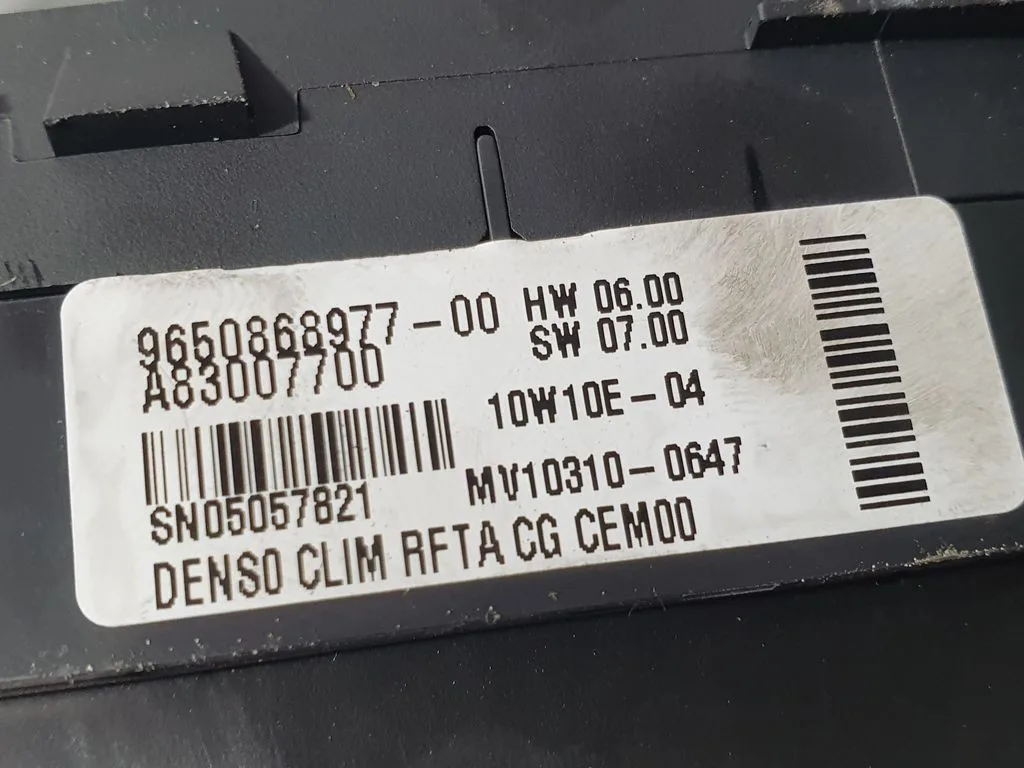 Mando Climatizador para Citroën C4 Picasso