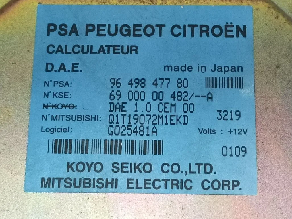 Modulo Electronico para Citroën C3