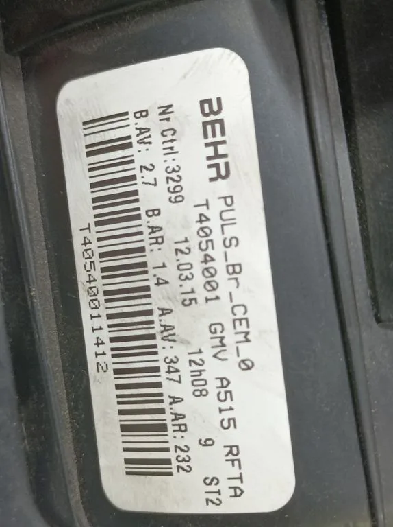 Motor Calefaccion para Citroën C4 Cactus