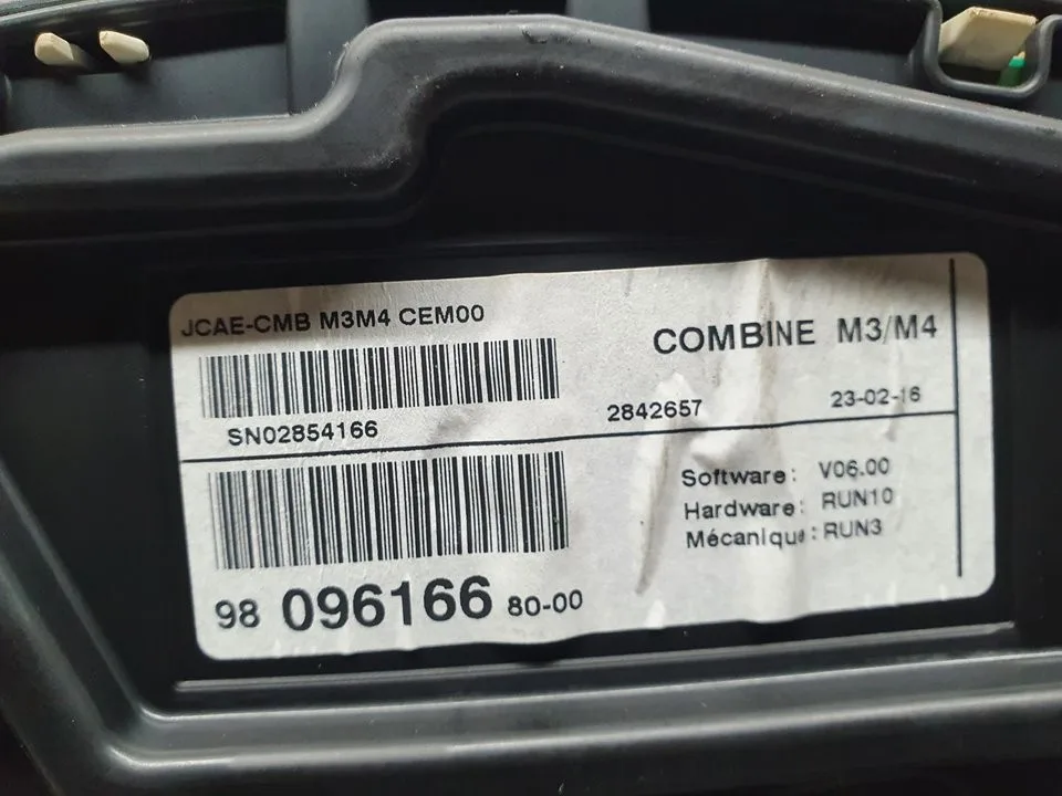 Cuadro Instrumentos para Citroën C-Elysee