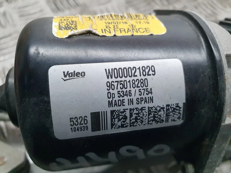 Motor Limpia Delantero para Citroën C-Elysee