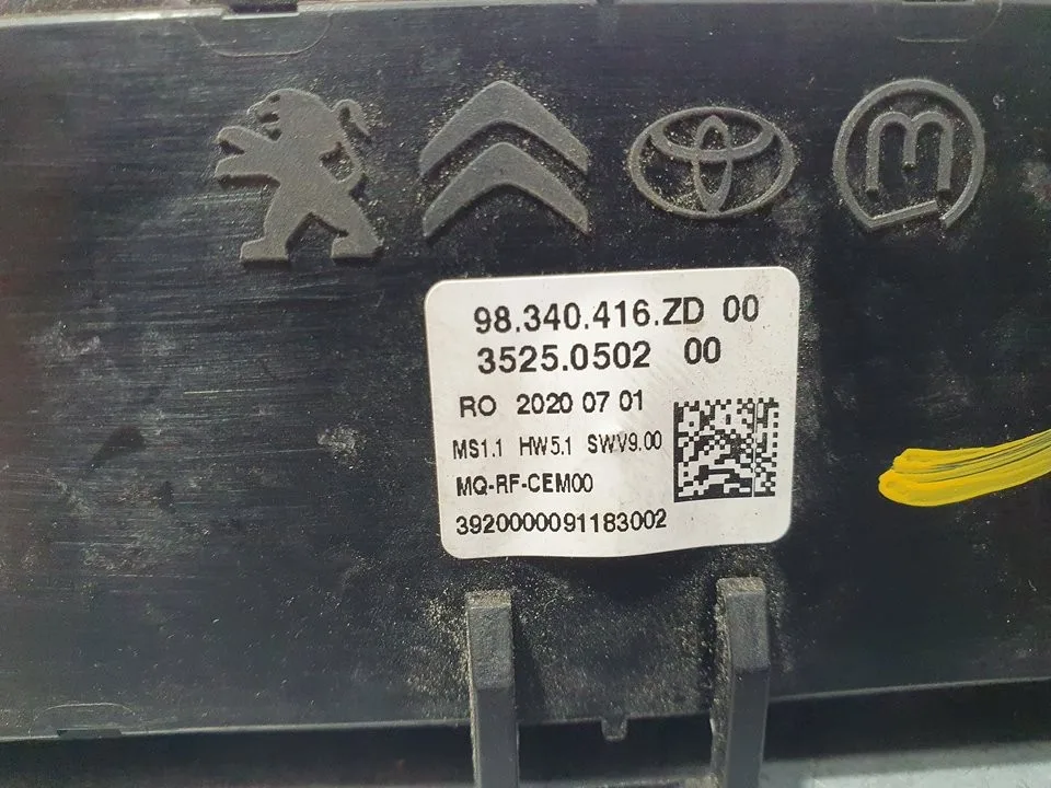 Mando Climatizador para Citroën Jumpy Furgon