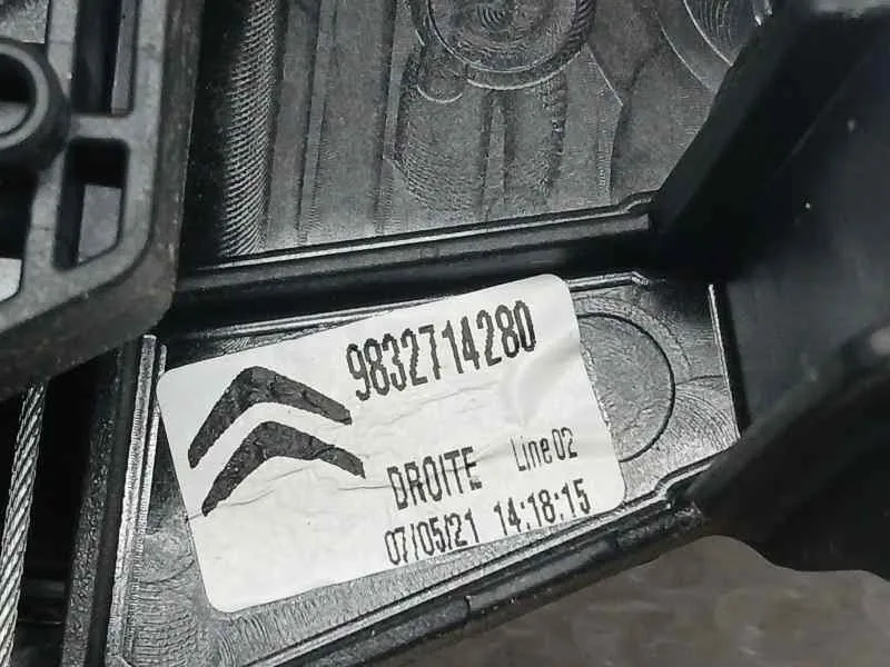 Elevalunas Trasero Derecho para Citroën C4