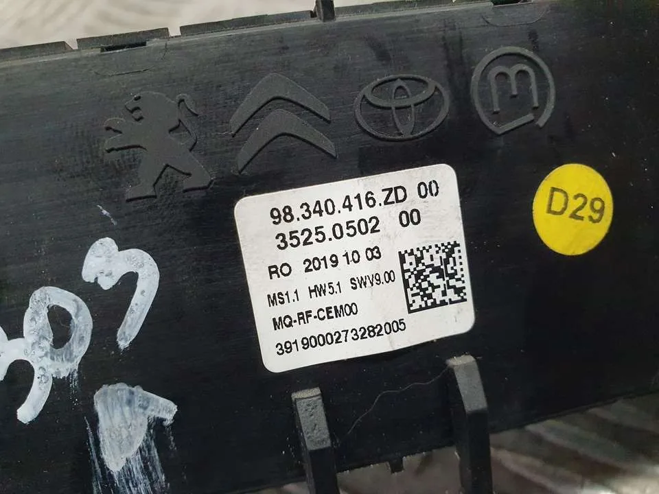 Mando Climatizador para Citroën Jumpy Furgon