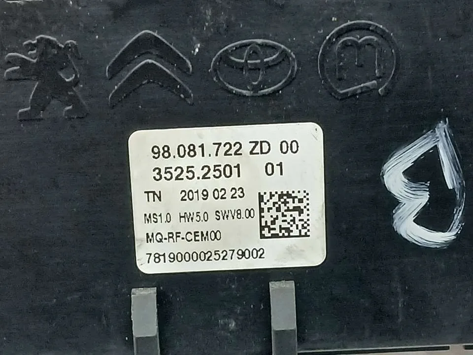 Mando Calefaccion / Aire Acondicionado para Citroën Berlingo Furgon