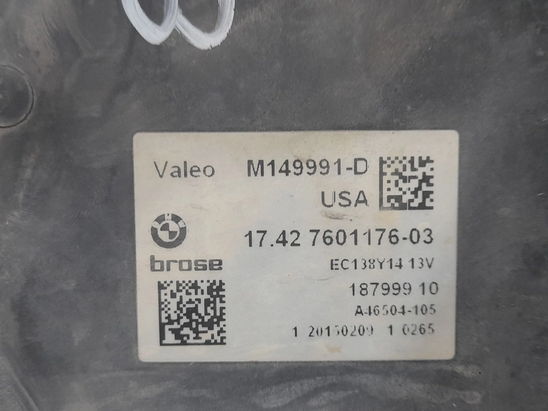 Electroventilador para Bmw X4 (F26)