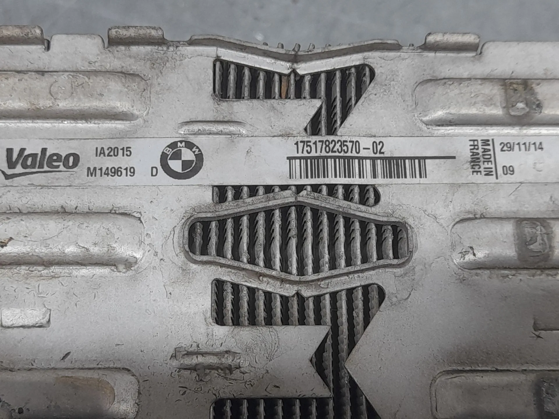 Intercooler para Bmw X4 (F26)