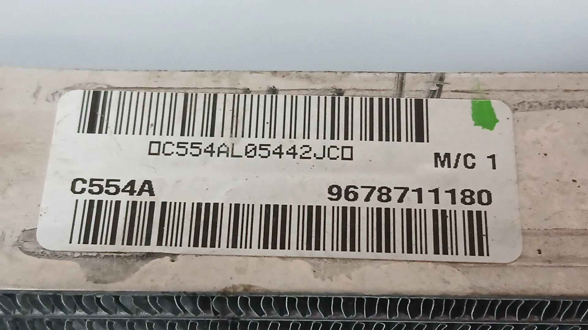 Radiador Agua para Peugeot 508