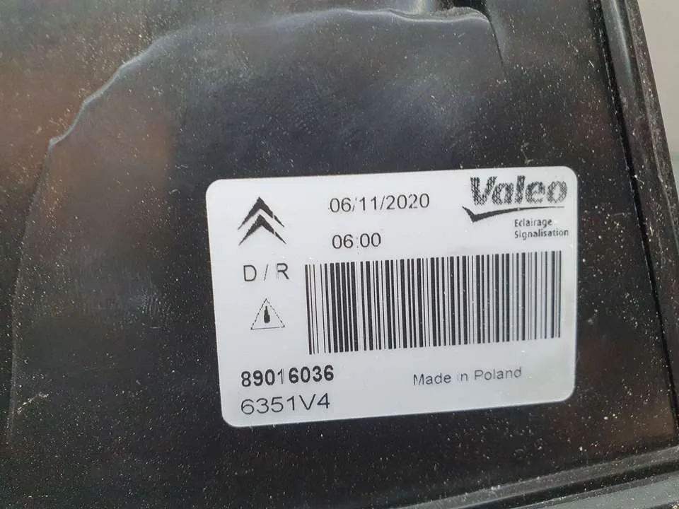 Piloto Trasero Derecho para Citroën C5 Berlina