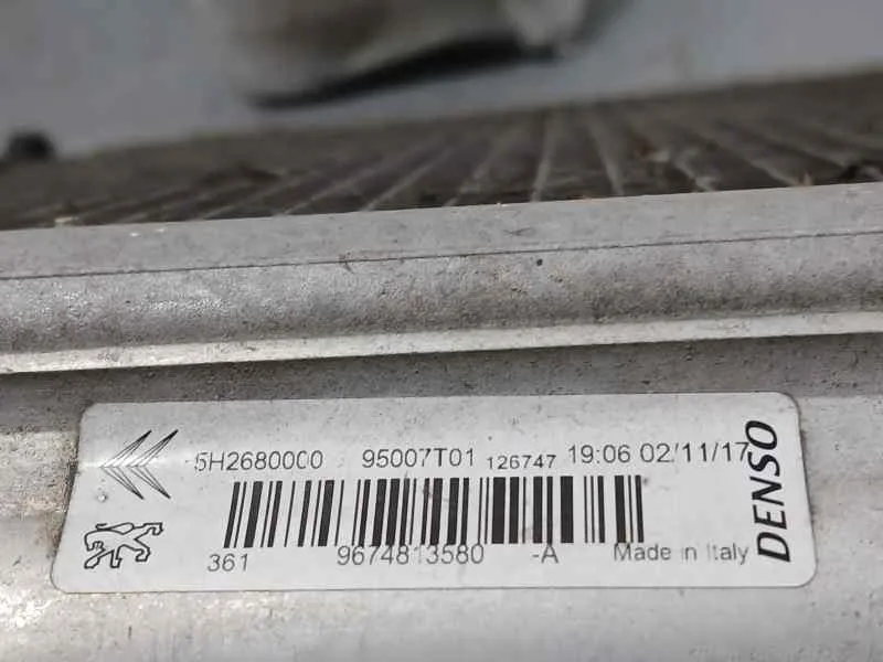 Condensador / Radiador Aire Acondicionado para Citroën C3