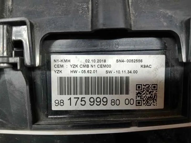 Cuadro Instrumentos para Citroën Berlingo Furgon