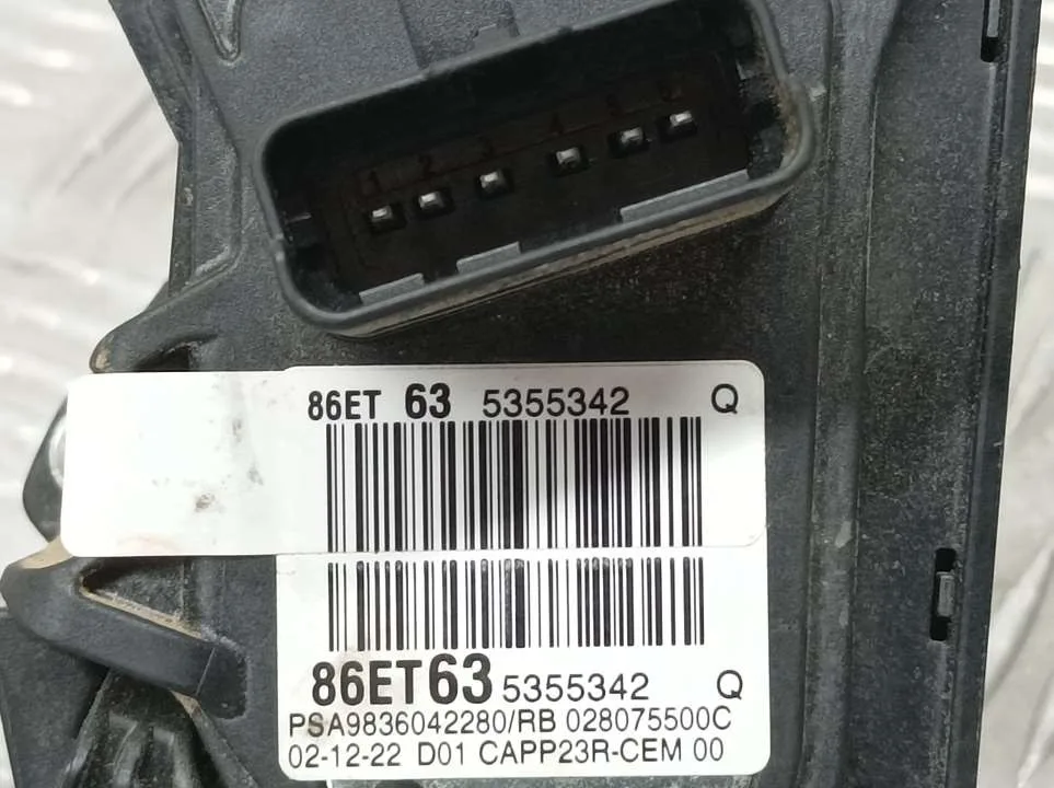 Potenciometro Pedal para Citroën Berlingo