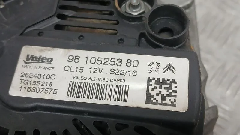 Alternador para Citroën C-Elysee
