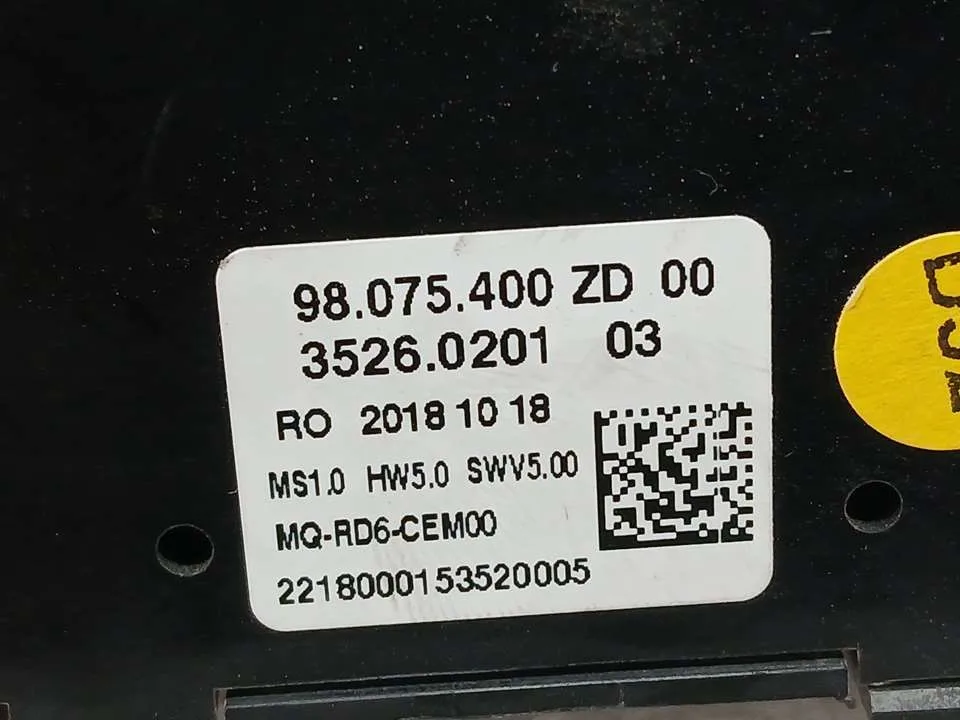 Mando Radio para Citroën Jumpy Spacetourer