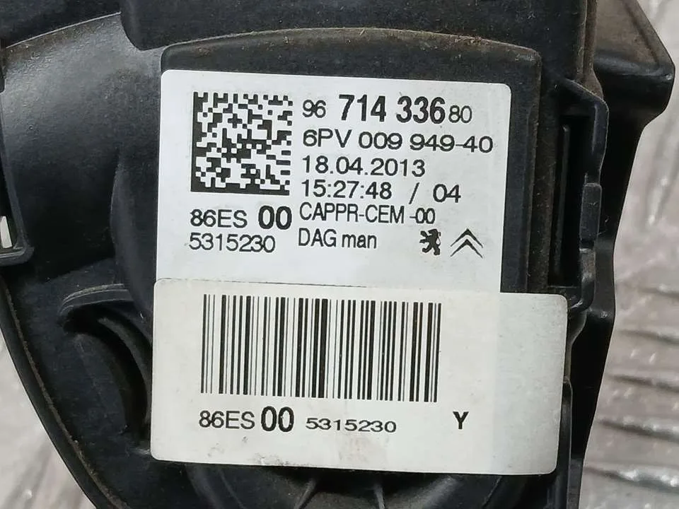 Potenciometro Pedal para Citroën C-Elysee