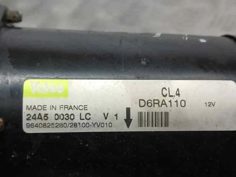 Motor Arranque para Citroën C3