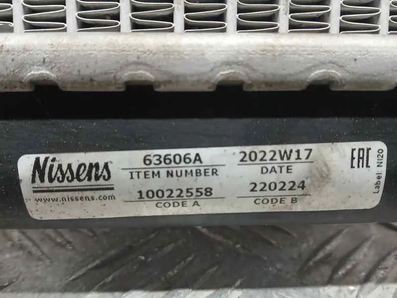 Radiador Agua para Citroën Ds4