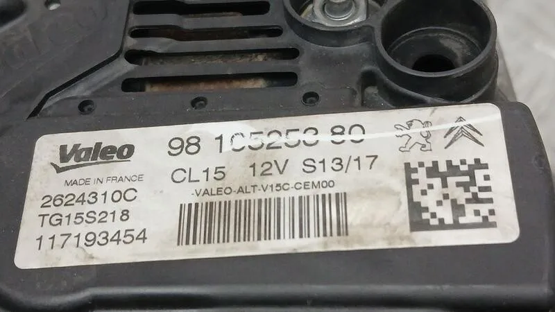 Alternador para Citroën C-Elysee