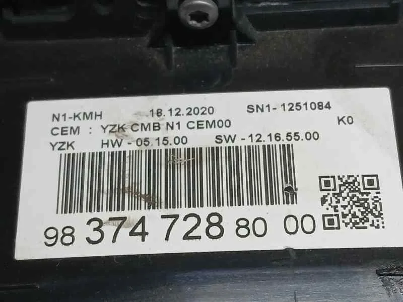 Cuadro Instrumentos para Citroën Jumpy Furgon